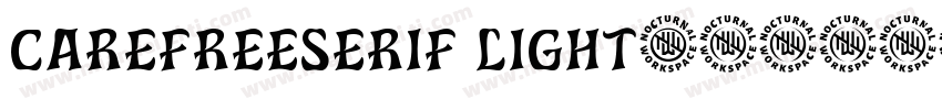carefreeserif light字体转换